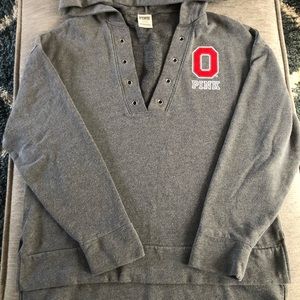 Vs Pink high low hoodie